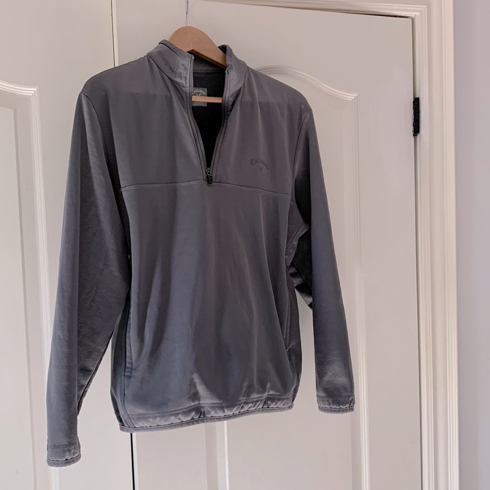 Callaway men’s 3/4 zip golf pullover size small